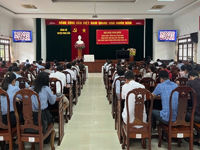 Hội nghị quán triệt, triển khai, thực hiện Nghị quyết Hội nghị Lần thứ mười Ban Chấp hành Trung ương đảng khóa XIII.